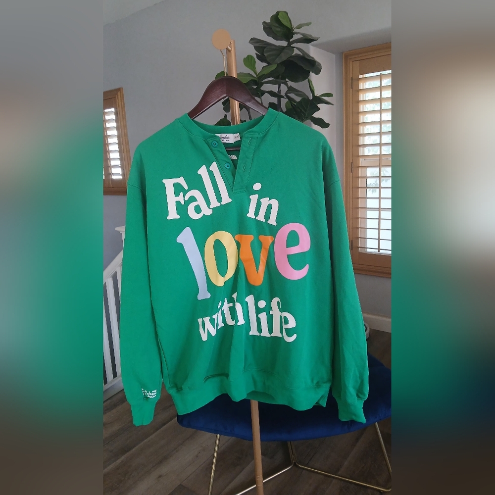 NWOT The Mayfair Group Fall in Love with Life Matching Set. Size S/M - Picture 6 of 12